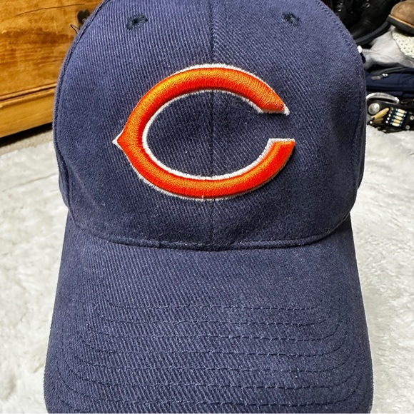 Reebok Chicago Bears NFL On-Field Logo Hat Baseball Hat Cap Adult Unisex OS - Picture 2 of 10